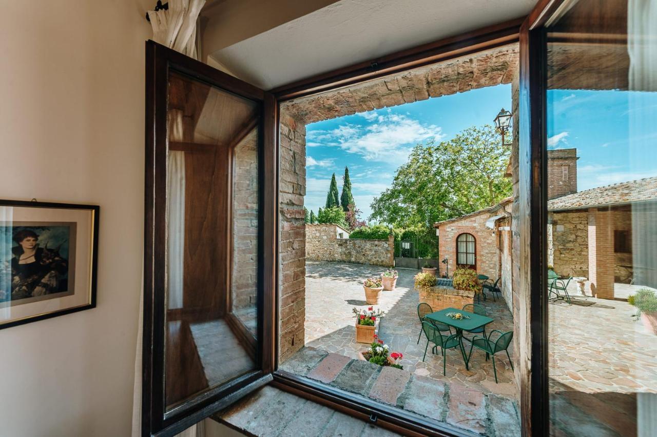 Borgo Villa A Sesta San Gusme Eksteriør bilde