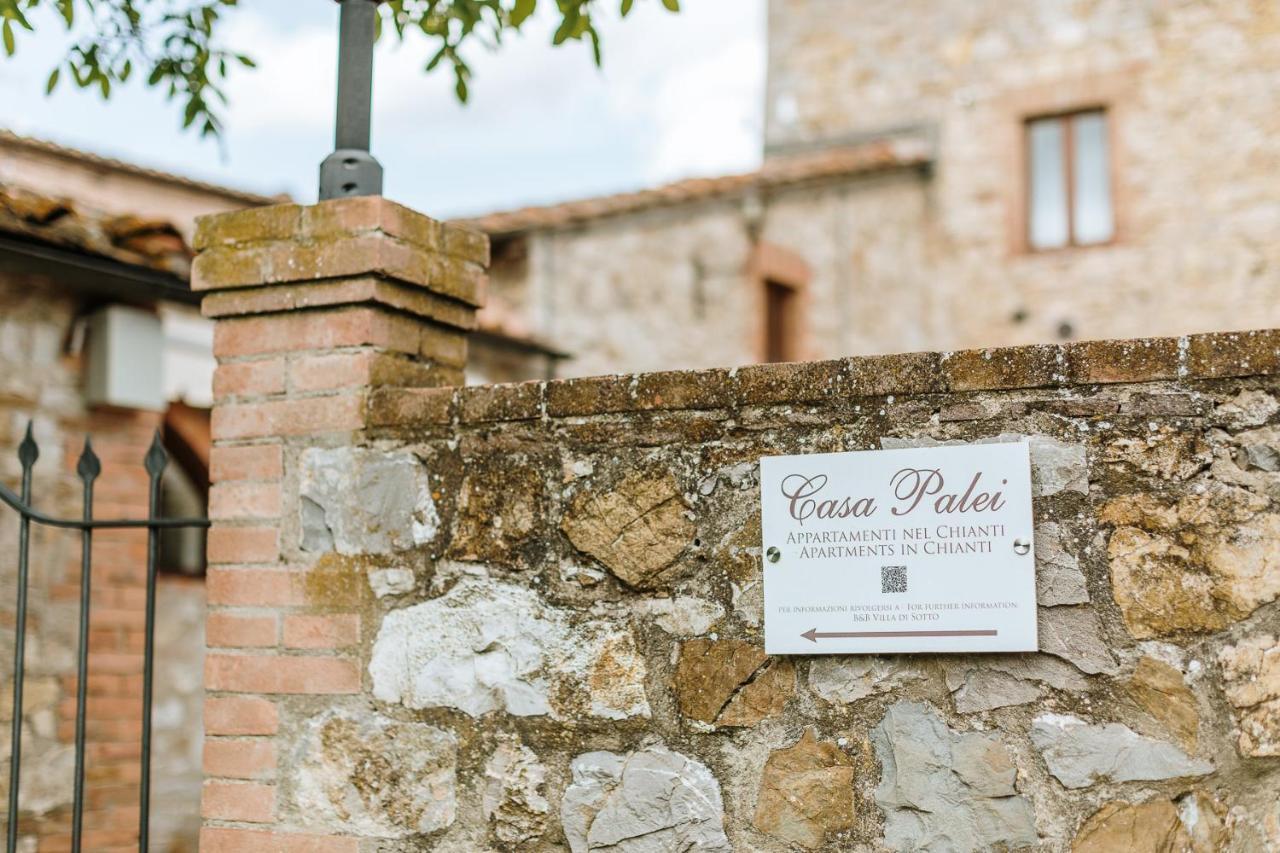 Borgo Villa A Sesta San Gusme Eksteriør bilde