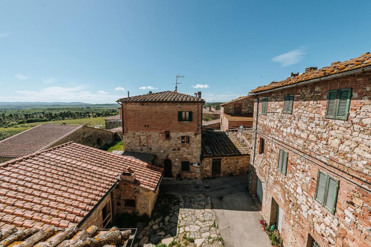 Borgo Villa A Sesta San Gusme Eksteriør bilde