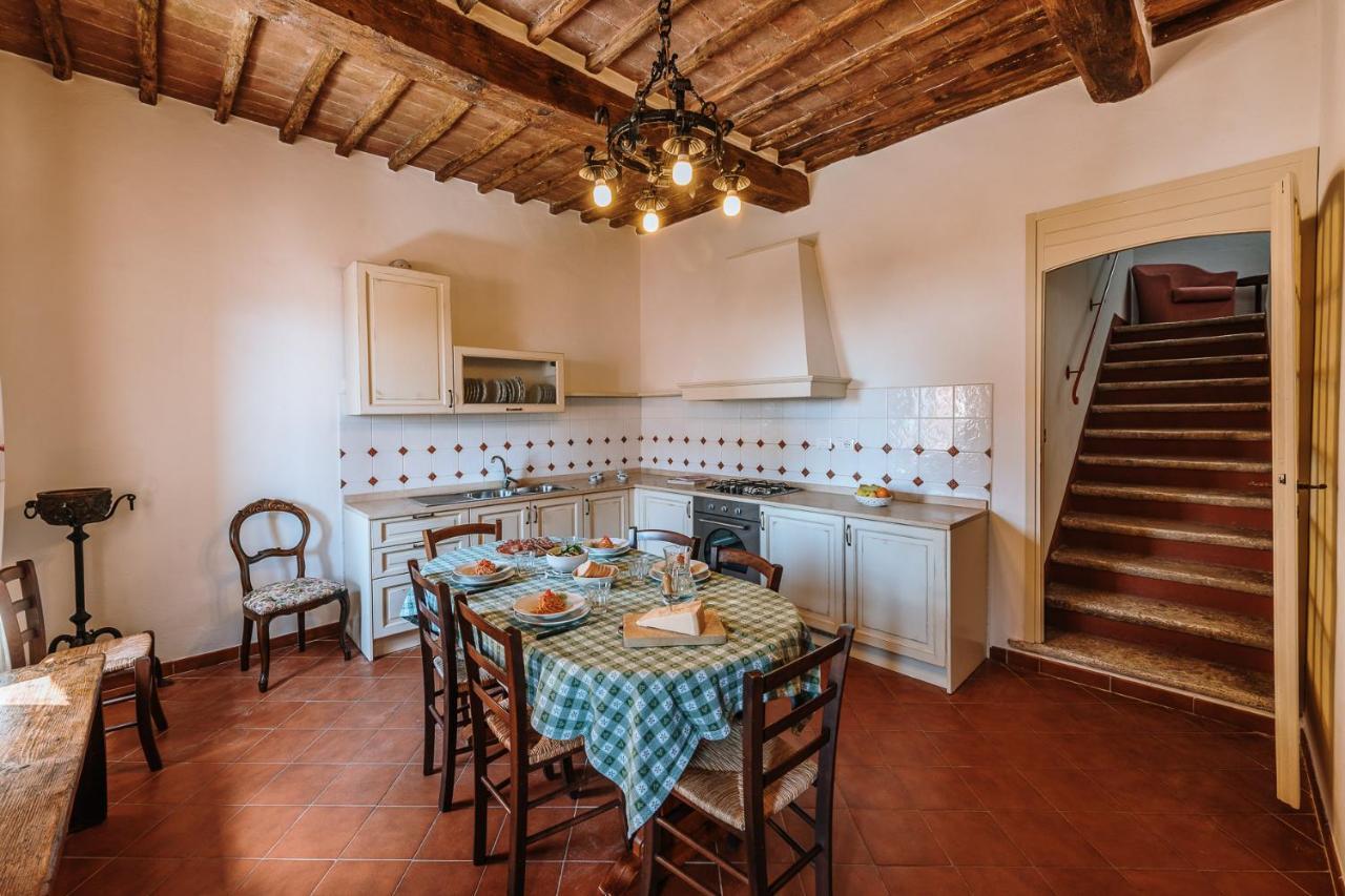 Borgo Villa A Sesta San Gusme Eksteriør bilde