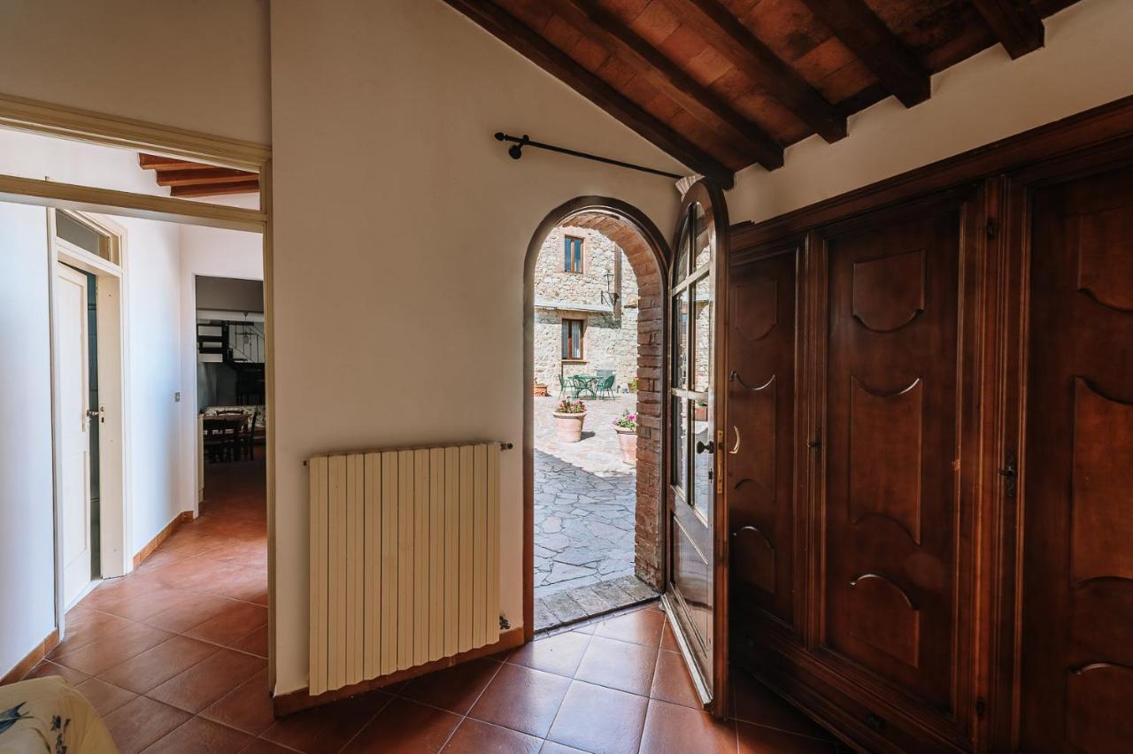 Borgo Villa A Sesta San Gusme Eksteriør bilde