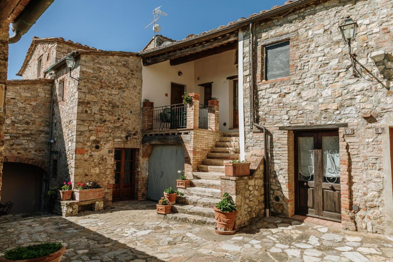 Borgo Villa A Sesta San Gusme Eksteriør bilde