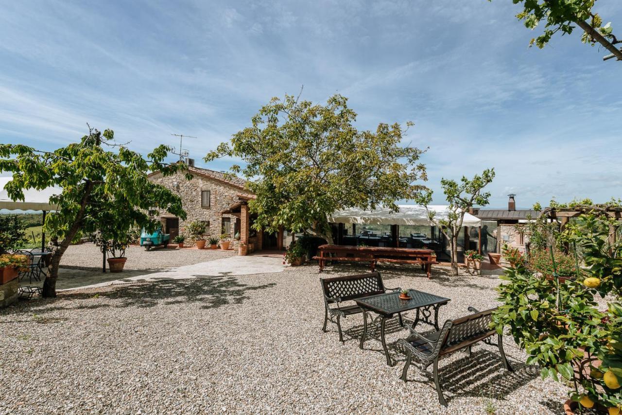 Borgo Villa A Sesta San Gusme Eksteriør bilde